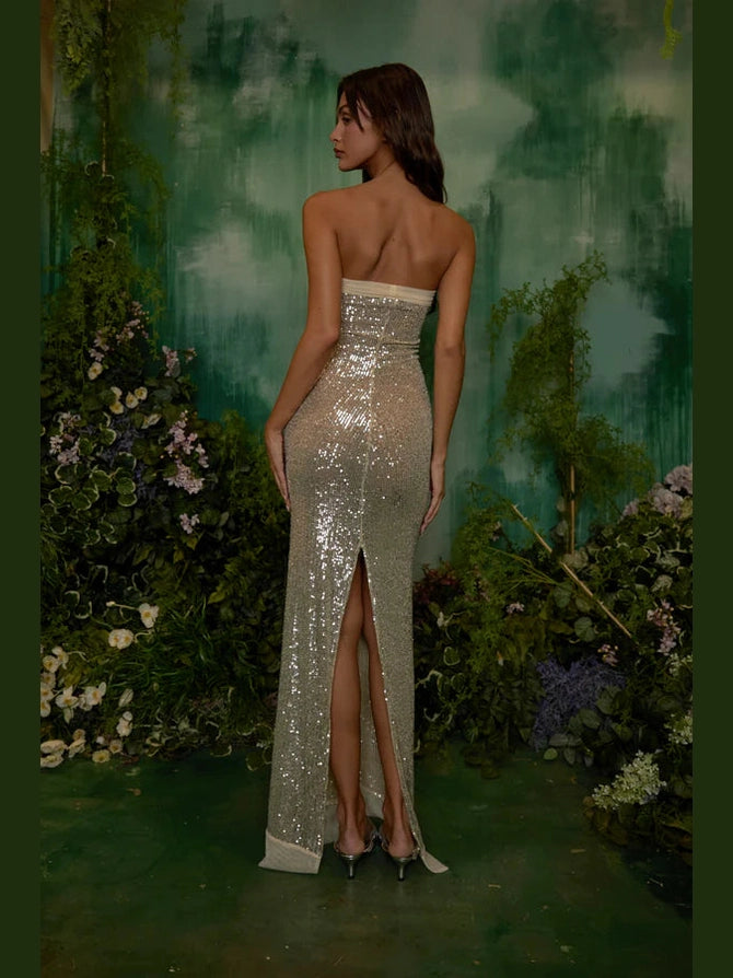 Elizabeth Maxi Dress, Diamond