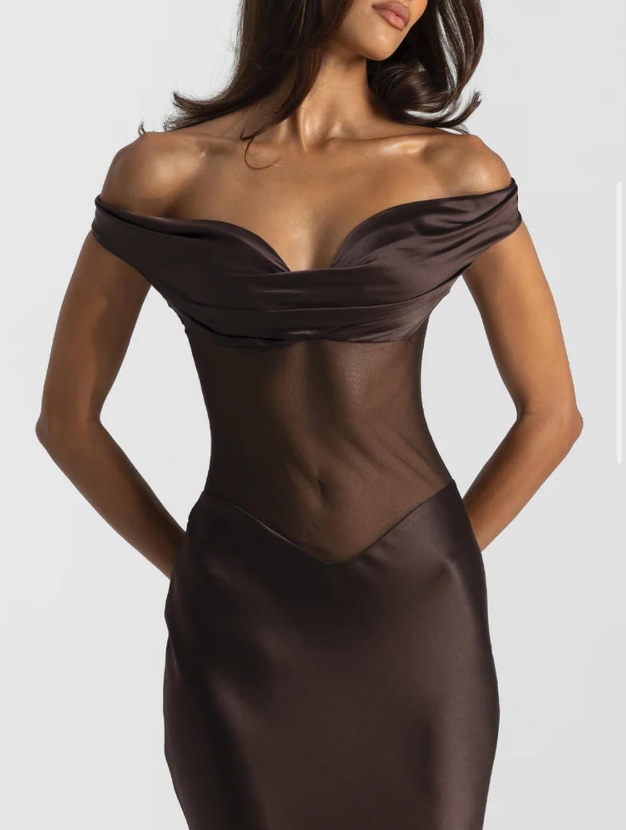 (FOR SALE) Gwyneth Gown, Espresso