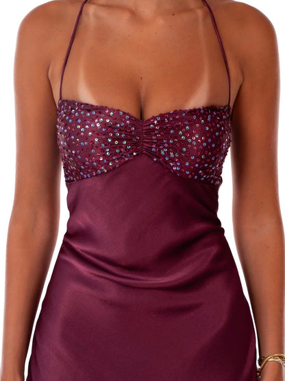 Jade Maxi Dress, Berry