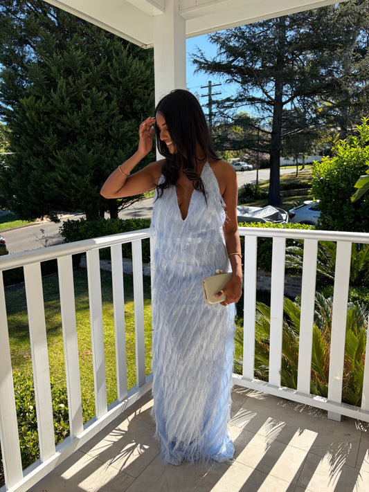 Noa Dress | Powder Blue