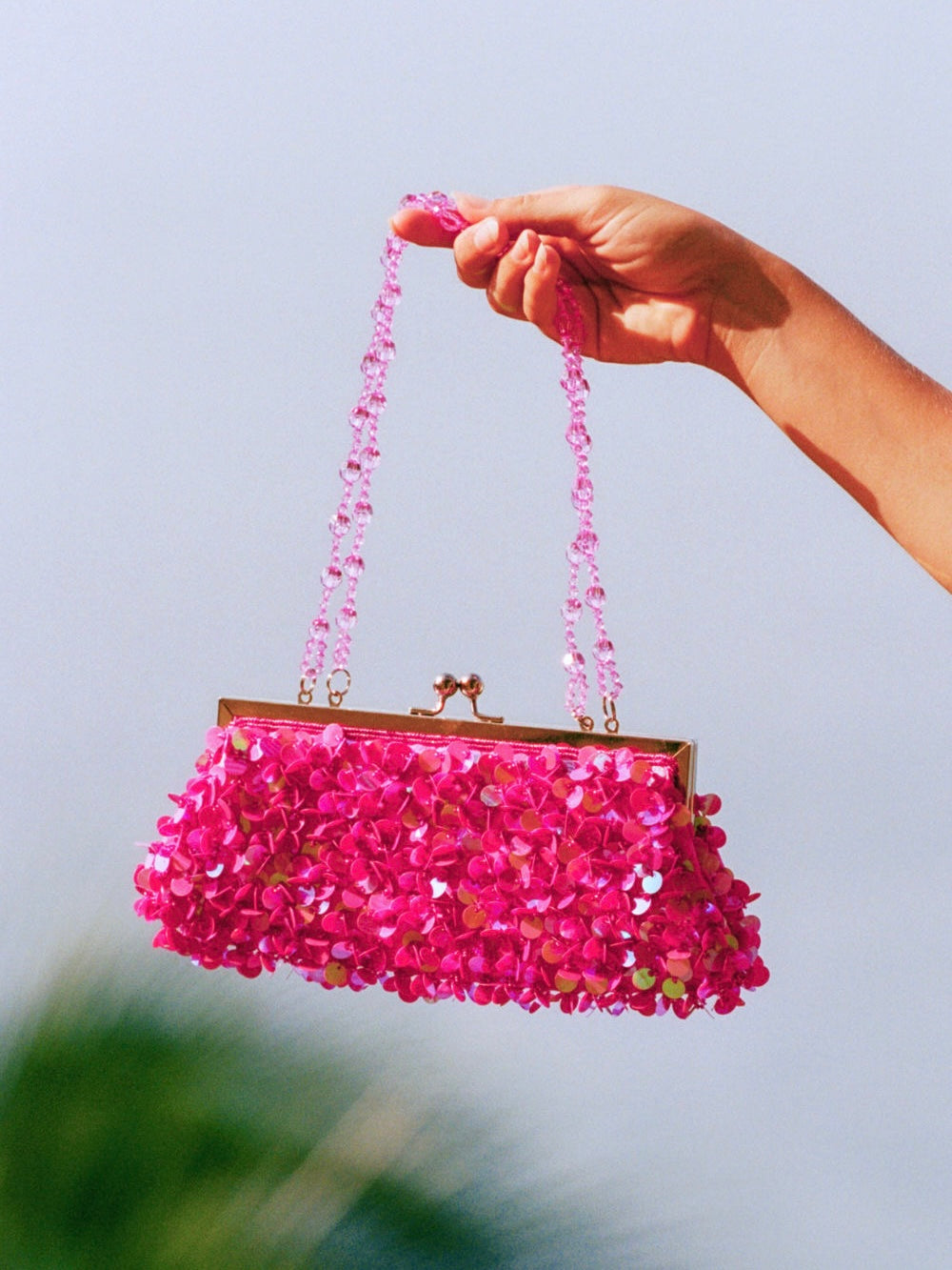 Delilah Shoulder Sequin Bag