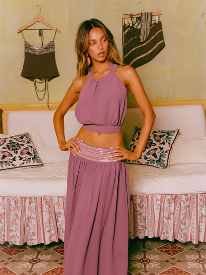 Octavia Maxi Set | Mauve