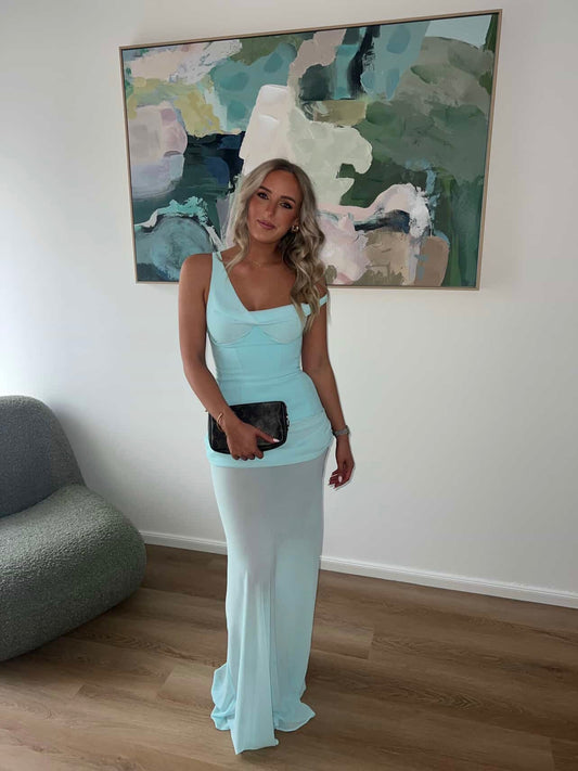 Cadence Gown, Baby Blue
