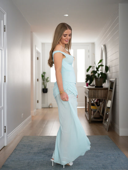 Cadence Gown, Baby Blue