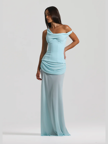 Cadence Gown, Baby Blue