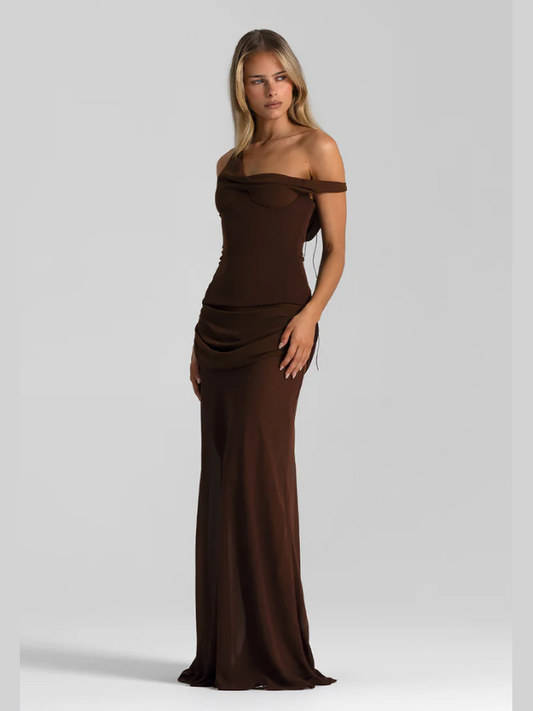 Cadence Gown, Espresso